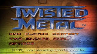 Twisted Metal PS1 Playthrough - Vehicular Combat
