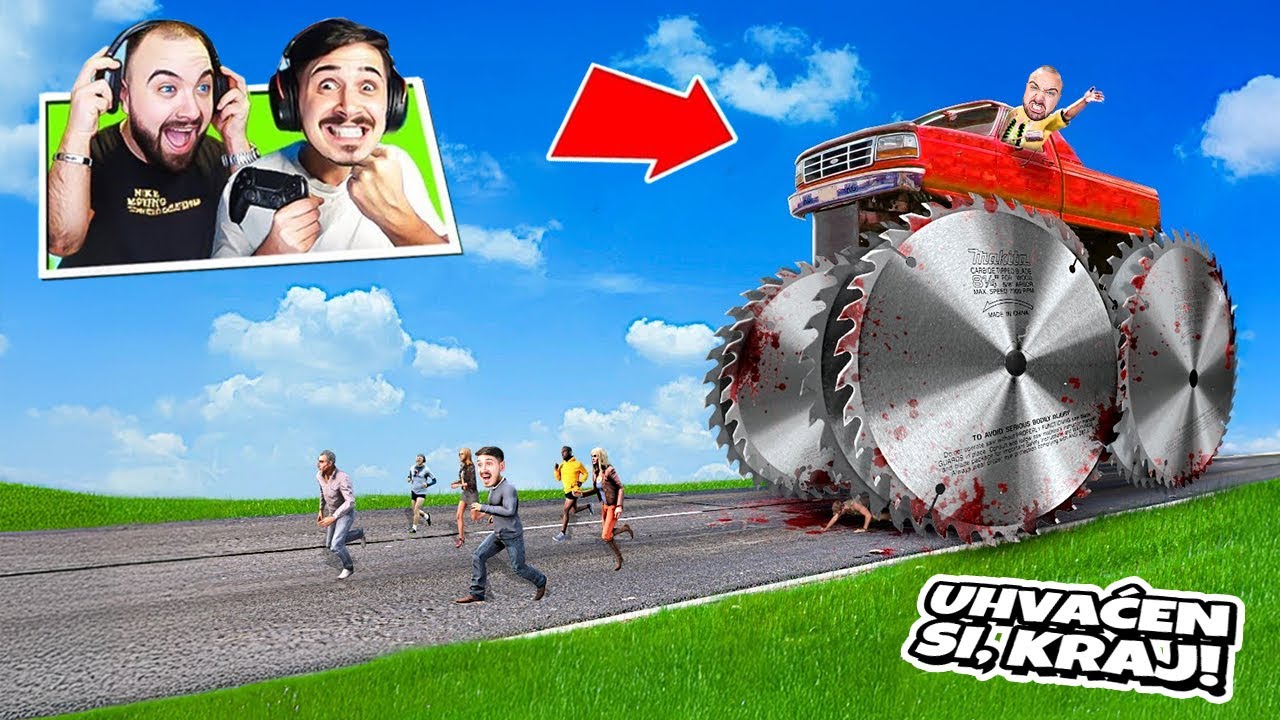 ŠONE I IMPE ZAJEDNO IGRAJU NAJSTRAŠNIJU GANJU U GTA 5!! 😨🚨 (auto nas pojede...)