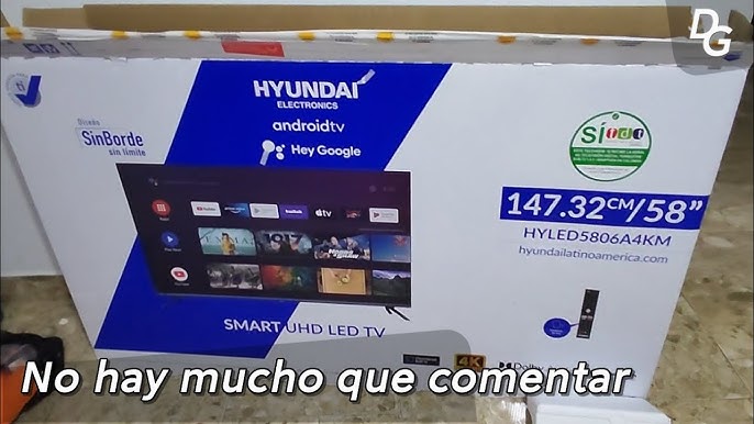 Televisor smart tv Led 32 pulgadas Hyundai