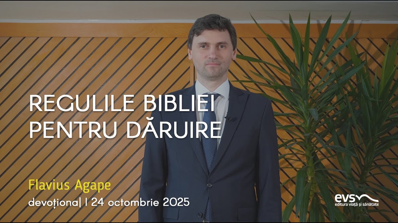 REGULILE BIBLIEI PENTRU DĂRUIRE