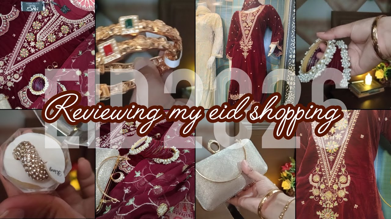 Eid Outfit & Shopping Haul | Outfits, Accessories & Jewelleries | Festive fashion | Life With Hina 