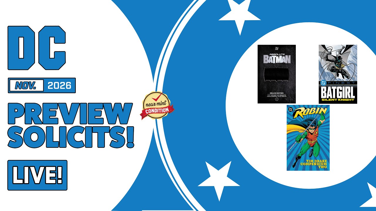 DC Comics Previews Solicitations November 2026 | Absolute | DC Finest | Compendium | DC Compact