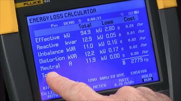 FLUKE 434 / 435 / 437 Series II Power Quality & Energy Analysers