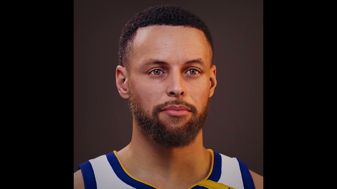Stephen Curry 30 - Turntable - 3D Character Model - Likeness