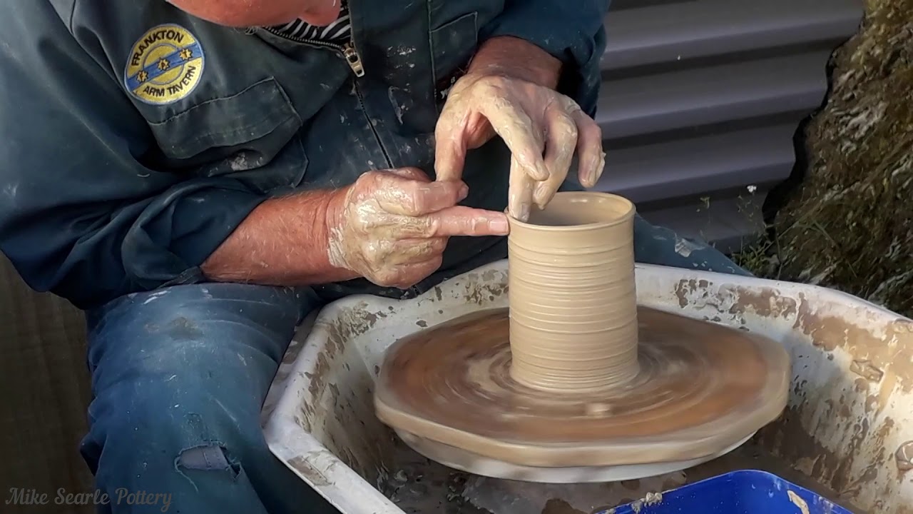 Throwing a Coffee Mug on the Wheel YouTube