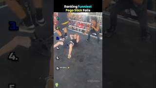 Ranking Funniest Pogo Stick Fails! 🌀 #shorts