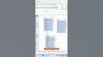 60 Sec Excel Tips in Tamil: Slicers for Multi-Filtering in Tables | Quick Excel Tutorial  📊🕒