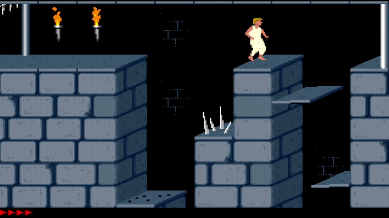 Prince of Persia on ESS AudioDrive ES1868F ISA Soundcard & 486 AMD-X5 = 75MHz, 4MB