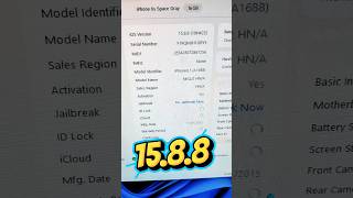 6s lock 15.8.8 free unlock #subscribe