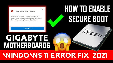 How To Enable Secure Boot In Gigabyte Motherboard - how to enable TPM 2.0 in bios gigabyte