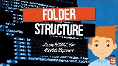 HTML File and Folder Structure and Naming Conventions