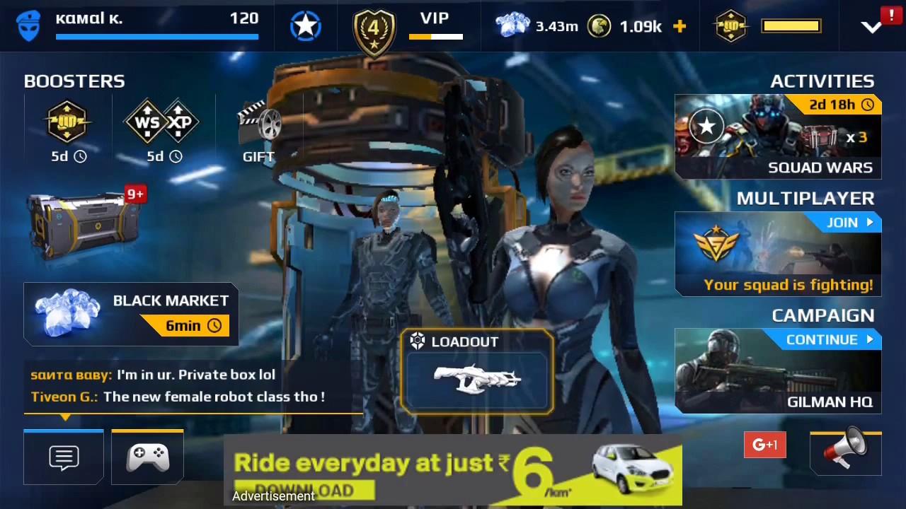 Modern combat 5 update 13 new class