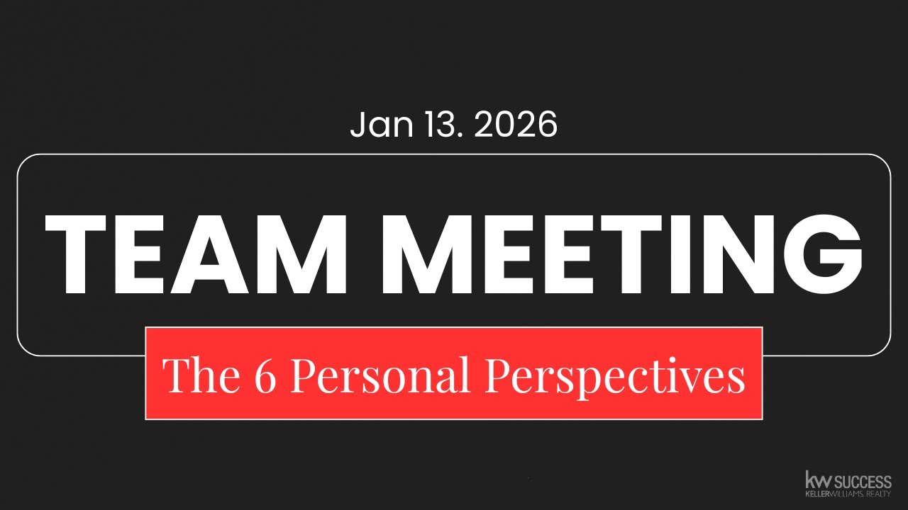 Team Meeting Jan. 13, 2026 - The 6 Personal Perspectives