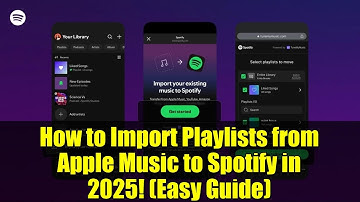 How to Import Playlists from Apple Music to Spotify in 2025! (Easy Guide)
