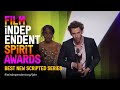 THE BEAR wins BEST NEW SCRIPTED SERIES at the 2023 Film Independent Spirit Awards.