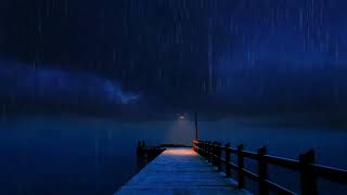 Calm relaxing music and gentle rain noise will help you calm down and quickly fall asleep.