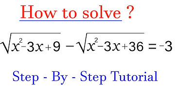 Math Olympiad Preparation | Learn how to solve Radical equation | VIJAY Maths