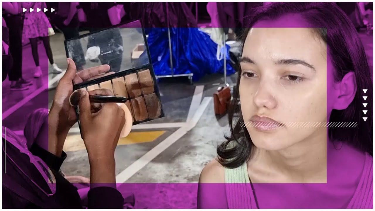 Backstage at SA Fashion Week 