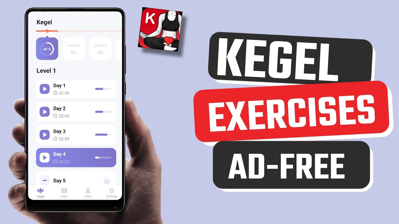 Best Free Kegel Exercises for Women App in Android - YouTube