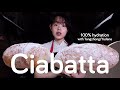 100 hydration ciabatta  tangzhong and poolish method