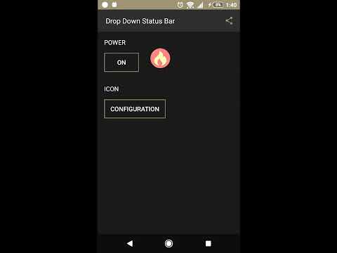 Drop Down Notification Bar
