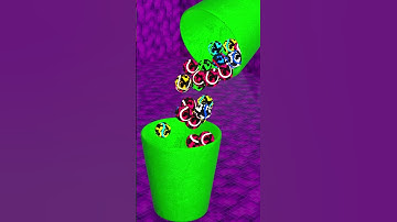 Oddly Satisfying 3d Animation | ASMR #asmr #shorts #blender #3danimation #oddlysatisfying #3dart