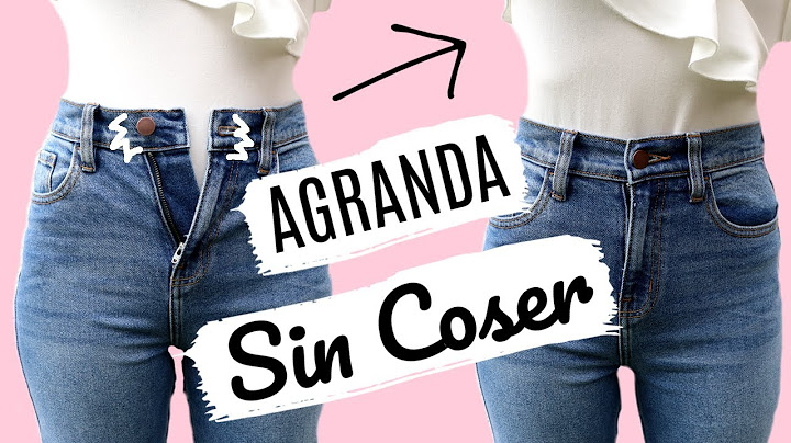 Agranda tus Pantalones SIN COSER ✨