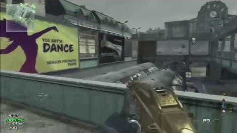 MW3 Team Deathmatch Underground UMP45 Moab