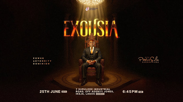 Exousia (Midweek Service) | Pastor Sola Osunmakinde | 25th June 2025