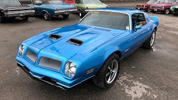 Test Drive 1976 Pontiac Formula Firebird SOLD $17,900 Maple Motors #805