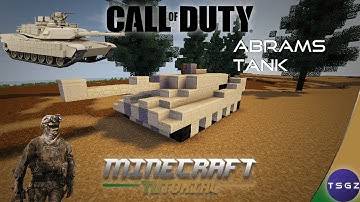 M1 Abrams | Minecraft Warfare tutorial