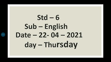 std - 6 English | unit - 4 Gandhiji
