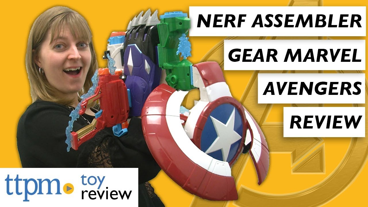 Marvel Avengers Nerf Assembler Gear from Hasbro 