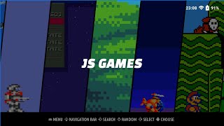 Home brew Game Development on retro handhelds with Web Technologies