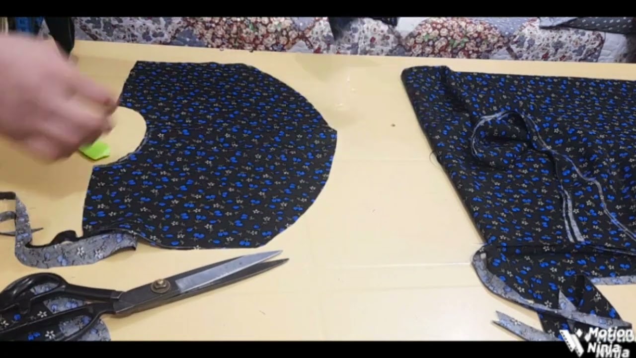 تفصال وخياطه دشداشه موديل ابو الزخمتين ،طريقه سهله للمبتداءات 🥰