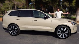 Volvo Ex90 2025 Года, Это Отличный Трёхрядный Электрический Люксовый Внедорожник