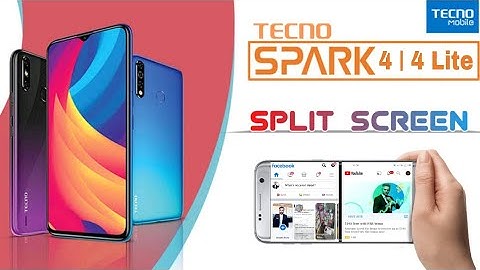How to Split Screen in Tecno Spark 4/4 Lite | Tecno Spark 4 Split Screen