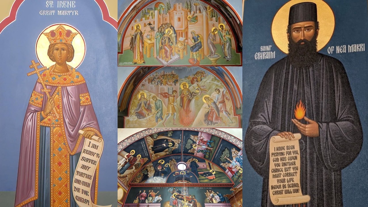 Saint Ephraim and Saint Irene the Martyrs, Matins and Divine Liturgy (05-05-2026)