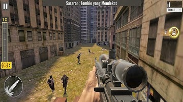 Sniper Zombie: Offline Games - Zombie Shooting 3D - Android gameplay Part #1