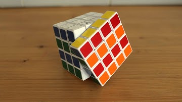 Rubiks Cube 4x4x4  pattern- stop motion