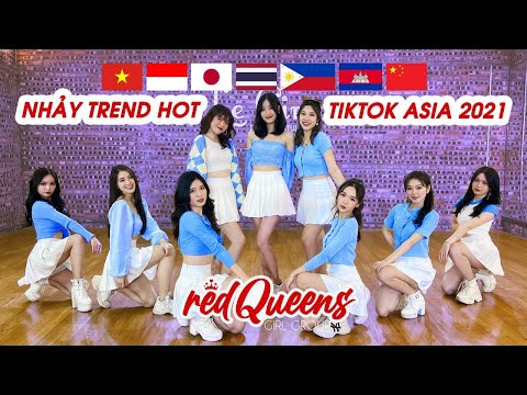 RED QUEENS - TREND NHẢY TIKTOK HOT ASIA 2021 | Minhx Entertainment