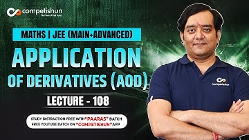 Application of Derivatives   Part 108   Rolles Theorem