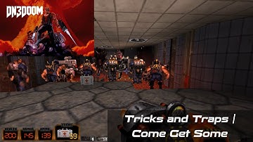 [DN3Doom] HontE Remastered - Map8 | Tricks and Traps | Come Get Some (GZDoom)