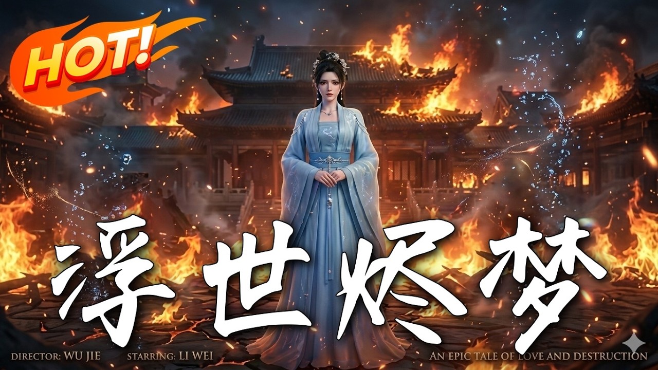 🔥身體被穿越者霸佔三年，淪為舔狗？一劍刺穿靈魂，惡女原主強勢歸來，殺瘋了！復仇、奪權、登基，這一場血腥博弈，誰才是最後的贏家！《浮世燼夢》#盛世短劇#短劇#AI短劇#逆襲#漫劇