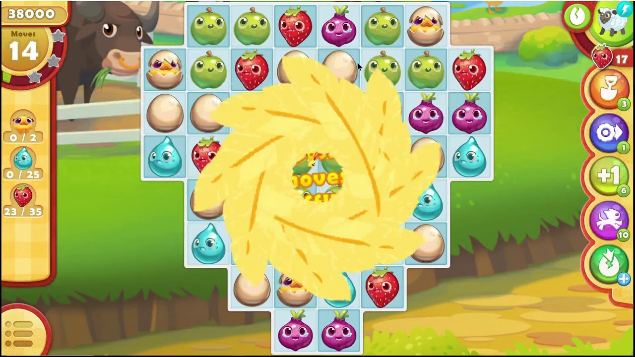 Farm Heroes Saga Level 68 | 4K Gameplay