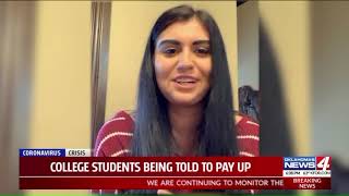 College students unable to break lease after courses go online