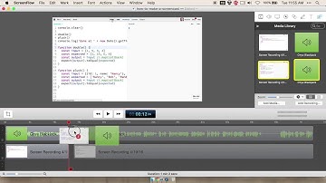 Creating a Screencast: 6 - Recording with Screenflow