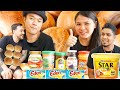 Foreigners Try Filipino Food!🇵🇭 Ube Cheese Pandesal & Barako Coffee!☕ Filipino Breakfast Philippines