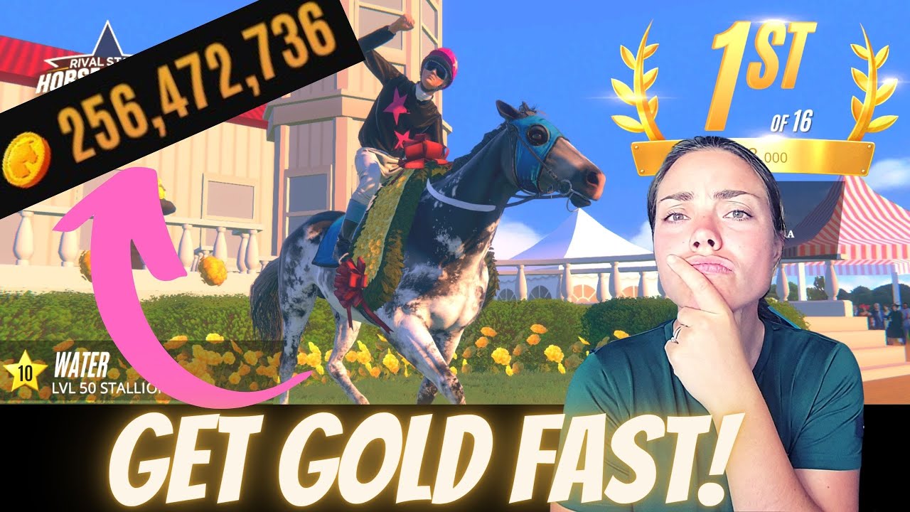 How to make LOTS of GOLD using Custom Creation horses! Rival Stars