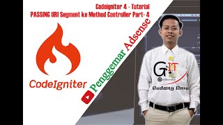Code Igniter 4 -Tutorial PASSING URI Segment ke Method Controller - Part 4